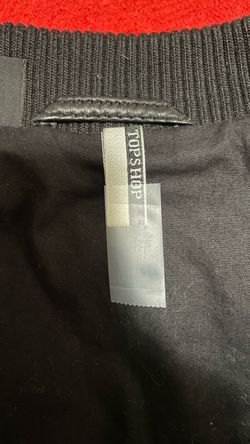 Topshop leather jacket