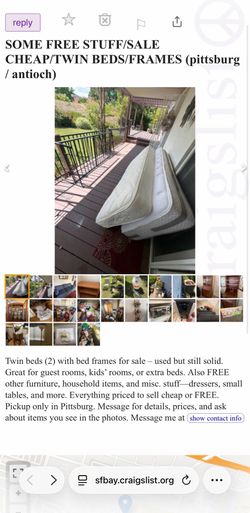 SOME FREE STUFF/SALE CHEAP/TWIN BEDS/FRAMES (pittsburg / antioch)