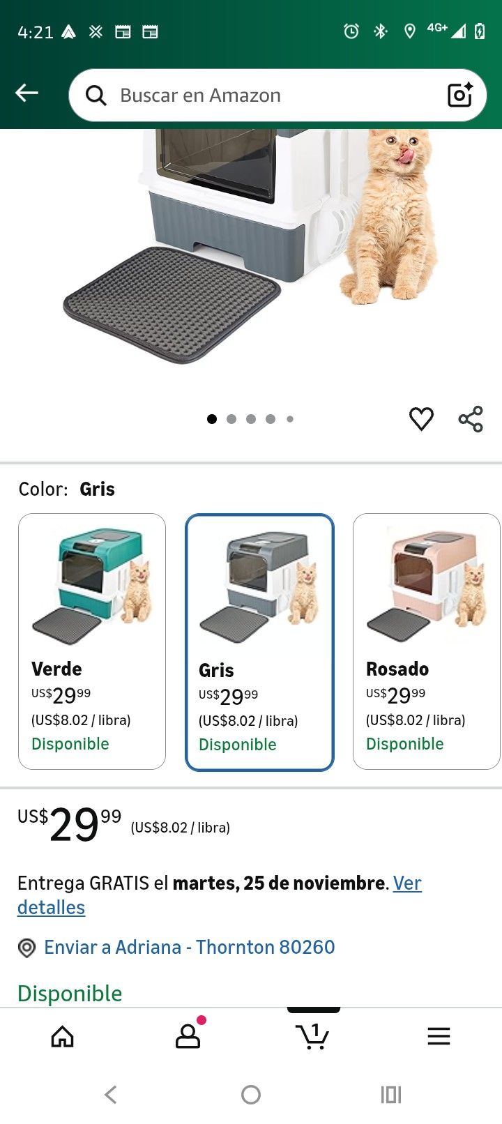 Arenero Para Gatito Y Todo Lo Que Ven En Pa Foto