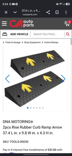 Rubber Curb Ramp