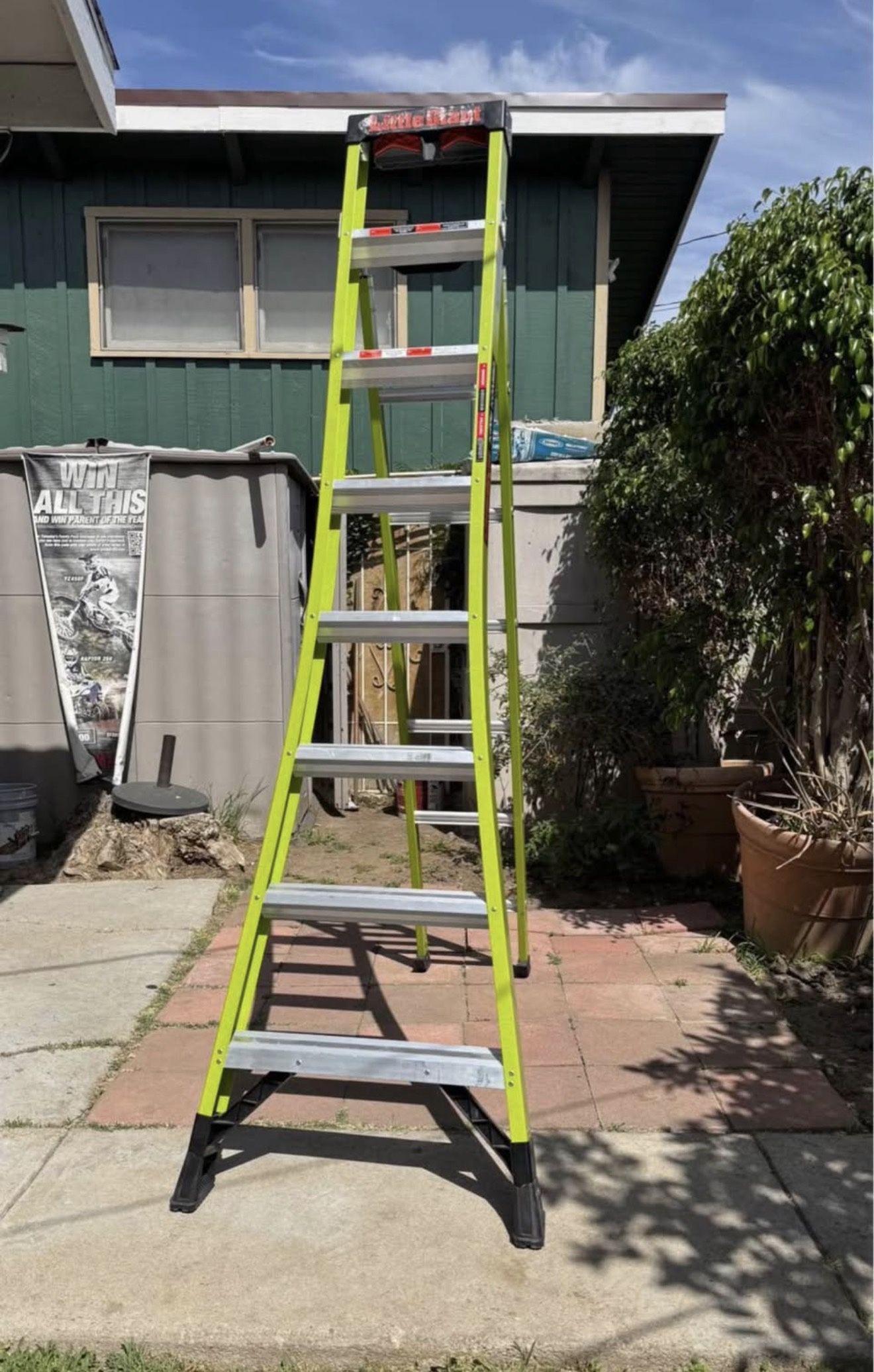 Little Giant Ladders King Kombo 2 Pro M8 8-ft Fiberglass
