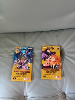 One Piece Card Game OP-17 Booster Packs x2