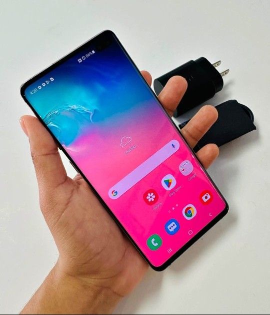 Samsung..  Galaxy.. S10+, Factorý  Ùnlocked,  Excellent Condition 