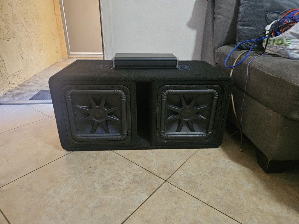 Kicker 3000 WATT Audio System With KICKER Amp