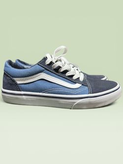 Vans olds school grade school kids size 4.5