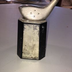 Vintage Mounted Golf Club Head 