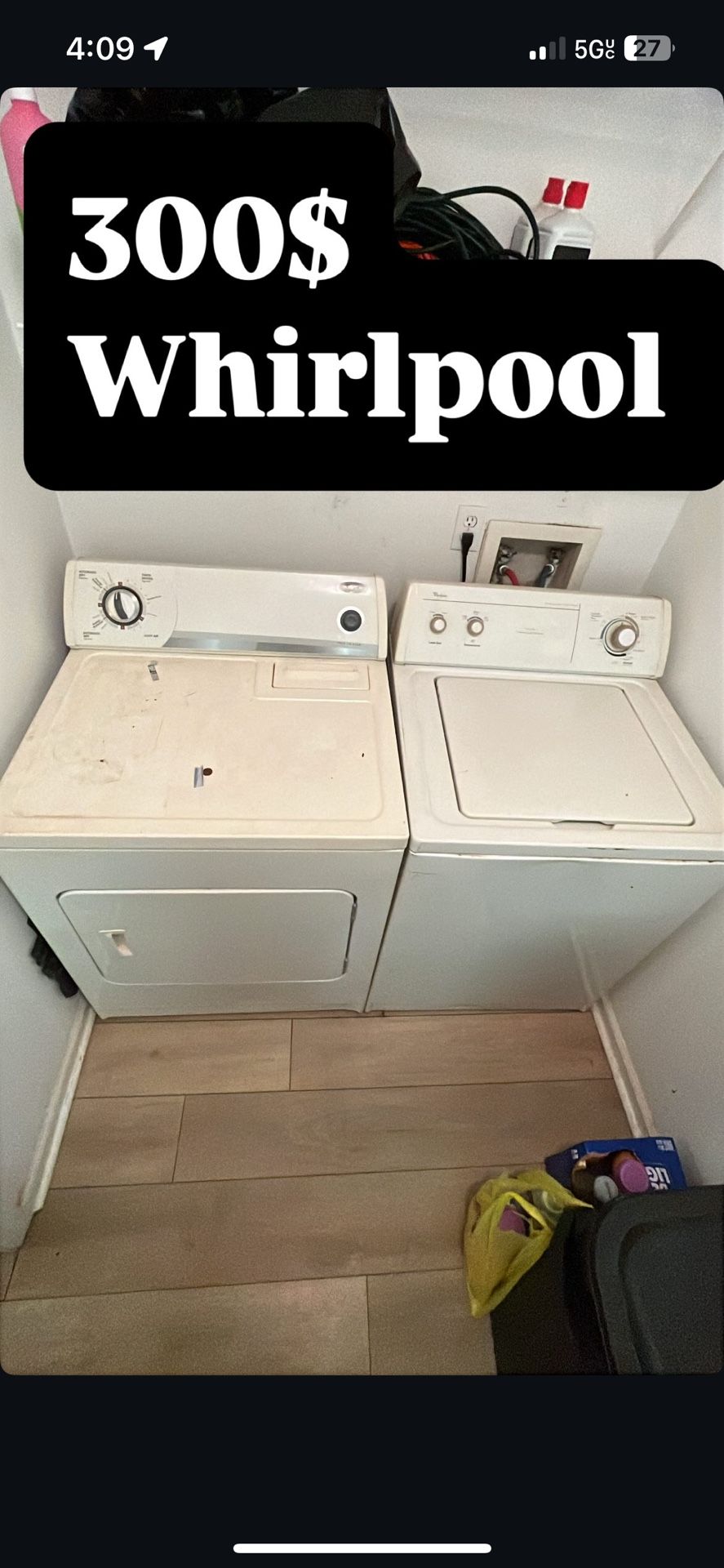 Whirlpool Washer & Dryer