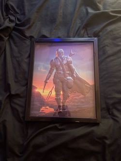 Mandolorian and Grogu poster
