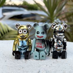 Bearbricks 100%