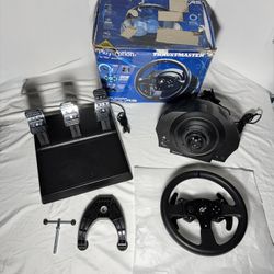 Thrustmaster T300RS Racing Wheel & Alcantara Pedals mixed set– PlayStation / PC