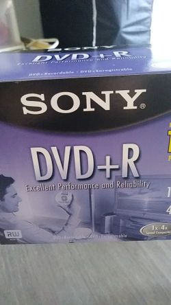SONY DVD+R 10 pack