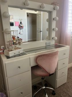 Vanity chair not included