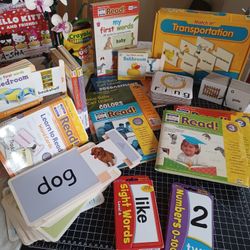 Some "Your Baby Can Read Learning" set Books And "Matching Words" Cards.