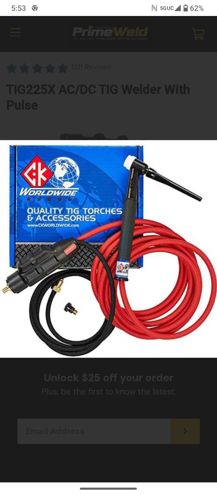 Brand New Tig/Stick Welder