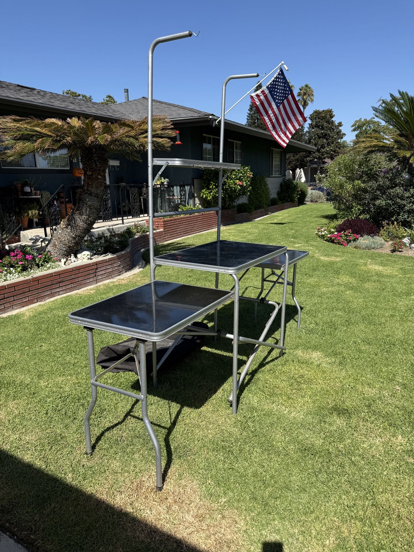 Folding Camp Kitchen and storage bag