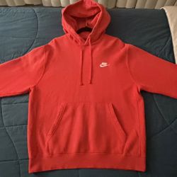Red Nike Hoodie