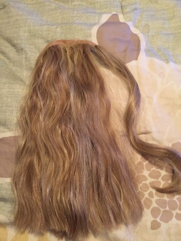 Wrap pony tail
