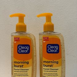 Clean & Clear Morning Burst Oil Free Facial Cleanser -8 Fl Oz