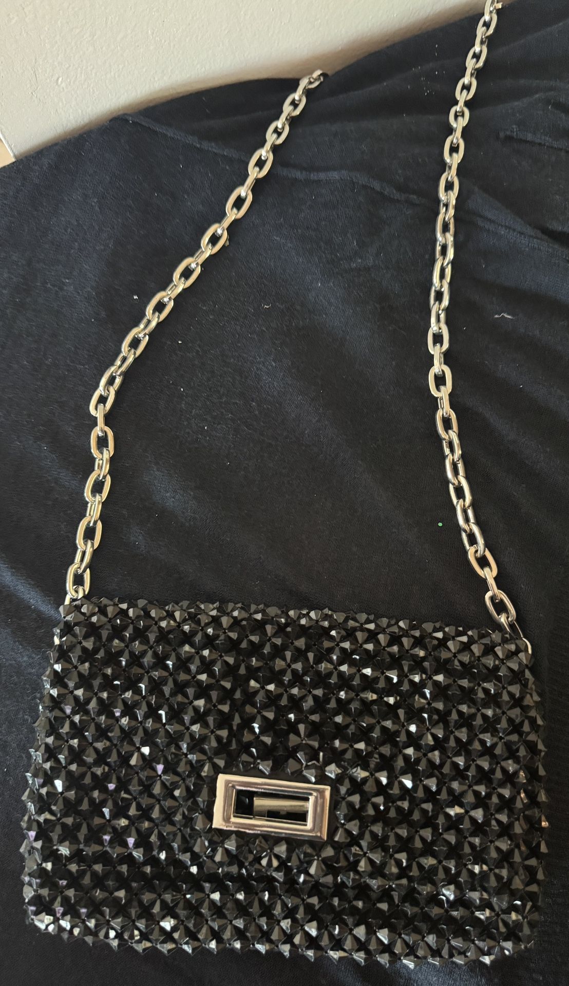 Zara textured Crossbody Clutch