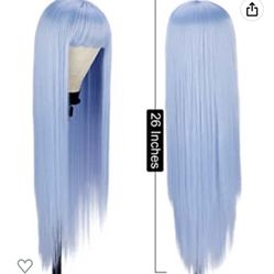Blue Wig