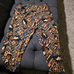 Lularoe Disney Scar Leggings OS