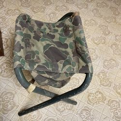 Hunters Chair And Ammo Bag