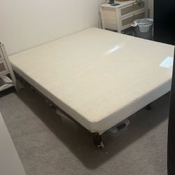 Queen Size Bed frame And Box Spring - FREE