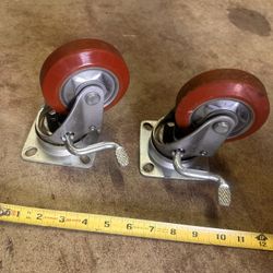 Heavy Duty Casters - Pair