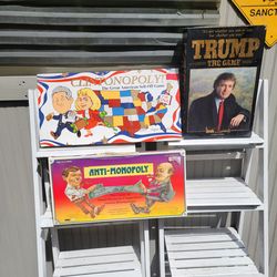 Bill Clinton Trump Board Games