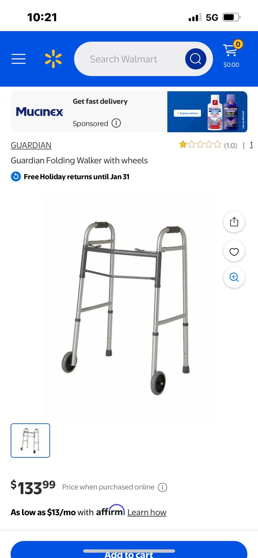 Walker Like New
