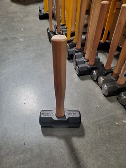 10lb Sledge Hammer W/ Short American Hickory Handle! Made In USA!