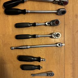 Snap On Ratchets 3/8 1/4 Vintage 