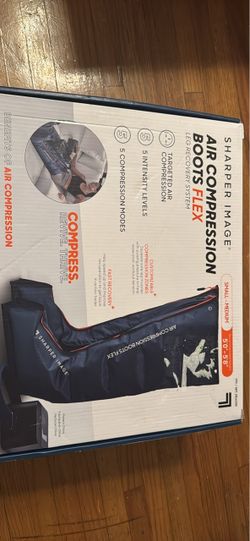 Sharper Image Air Compression Boots Flex