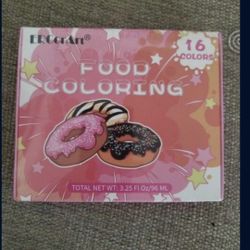 Food Coloring Set 16 Colors 