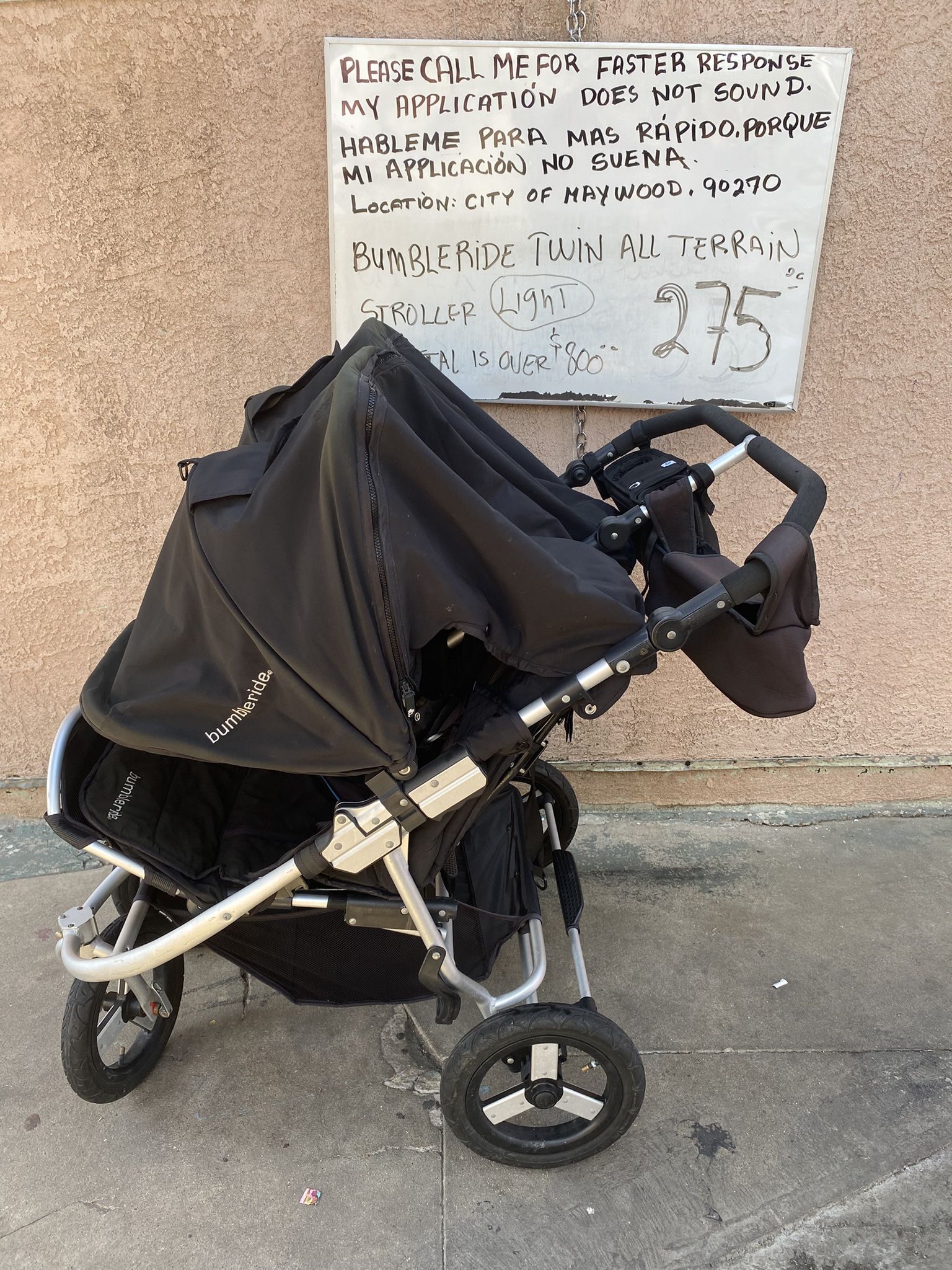 Double Bumbleride Stroller
