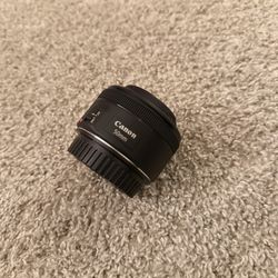 Canon EF 50mm Lens 