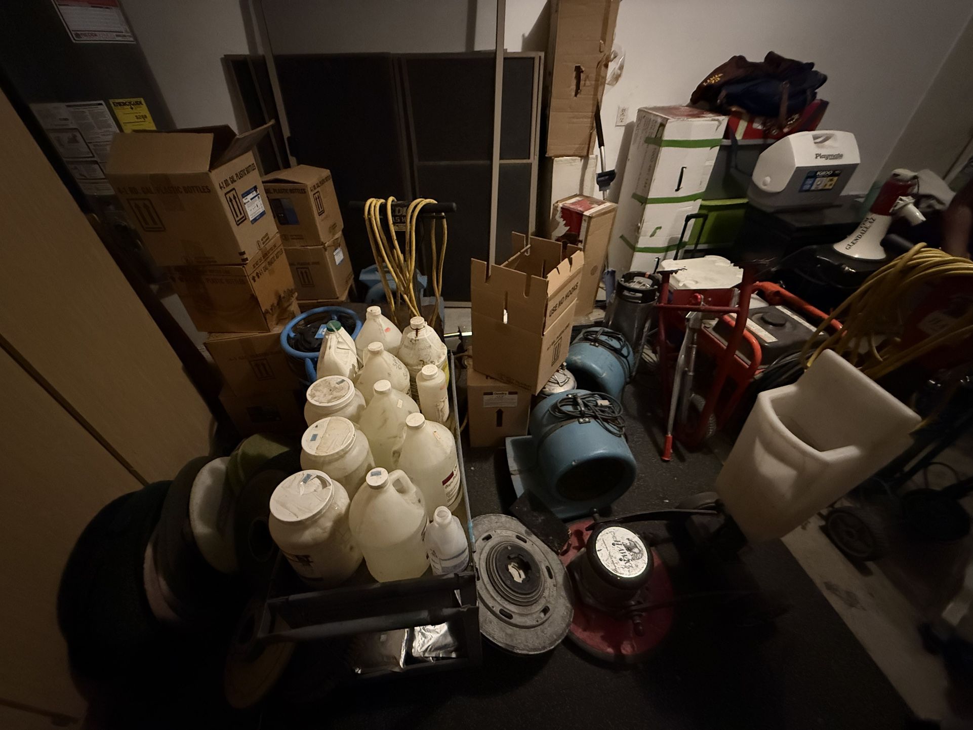 Carpet cleaning Equipment, Chemicals