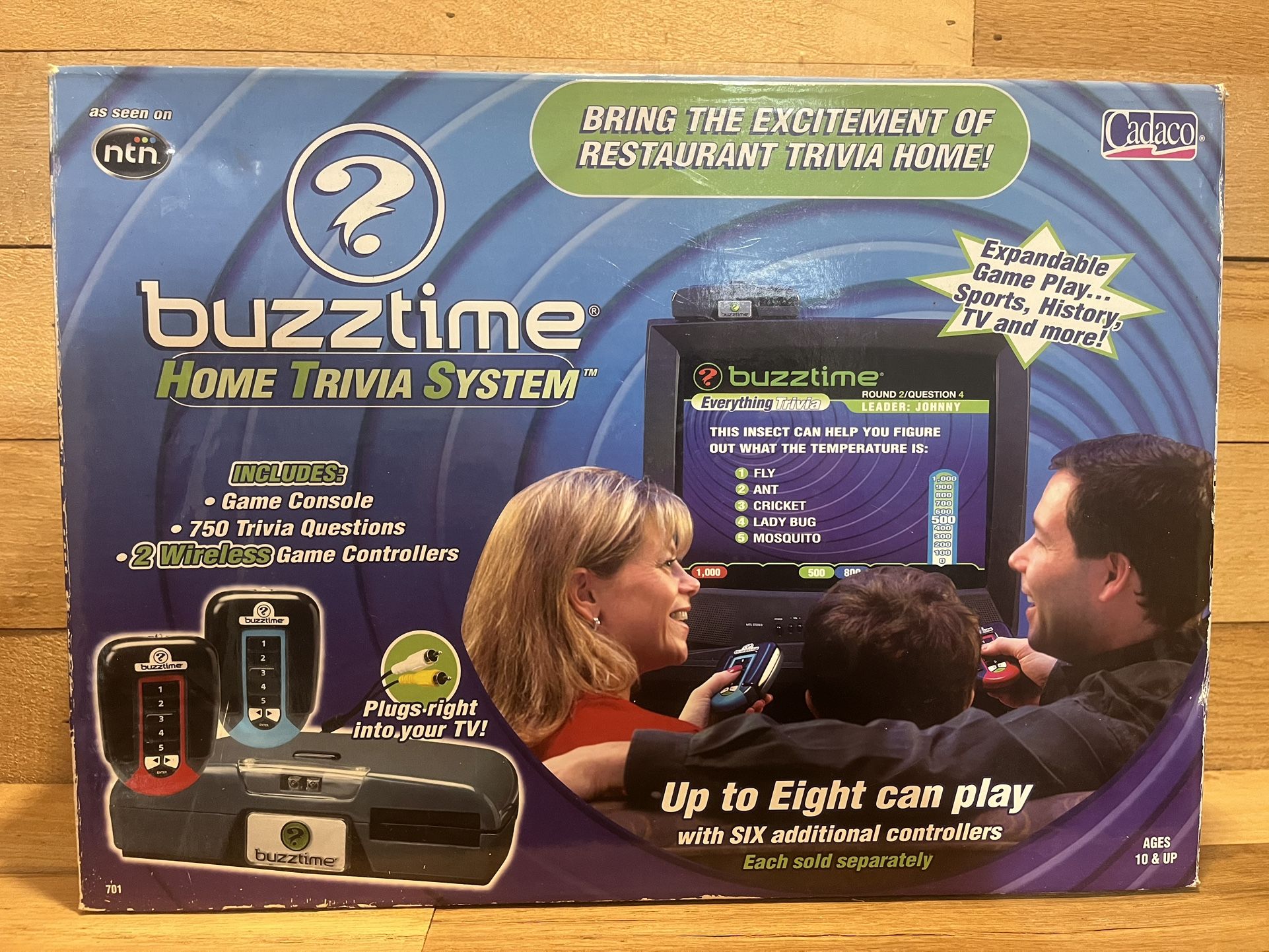 Buzztime Home Trivia System Game