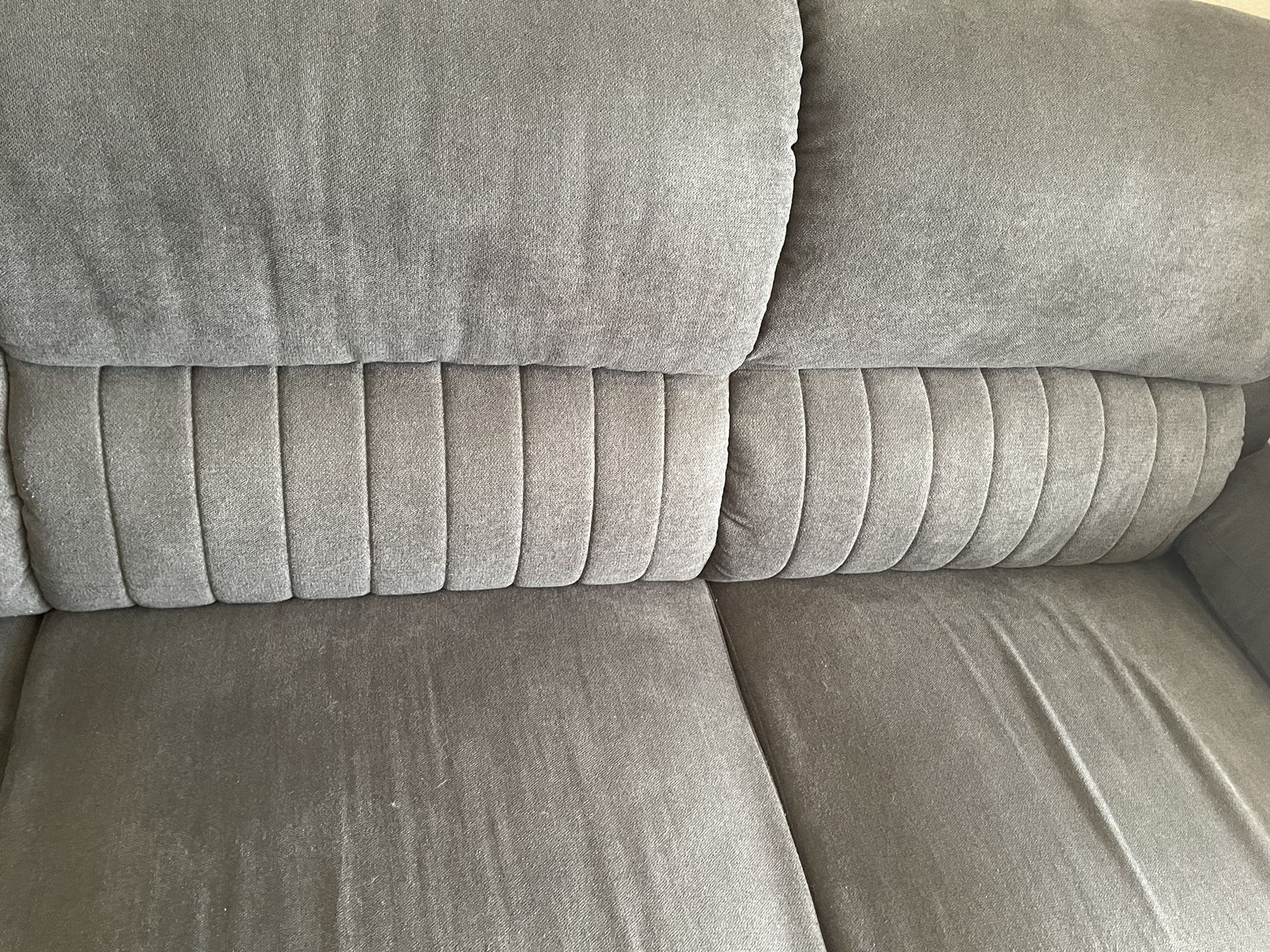 Dark grey, Fabric 3 Seater Sofa