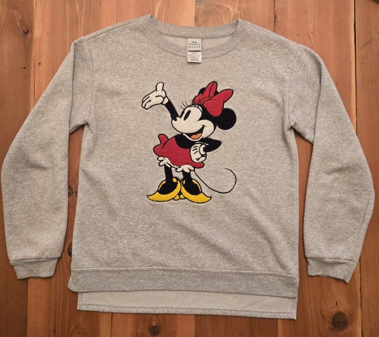 Disney Minnie Mouse Women's Crewneck Sweatshirt - Size M