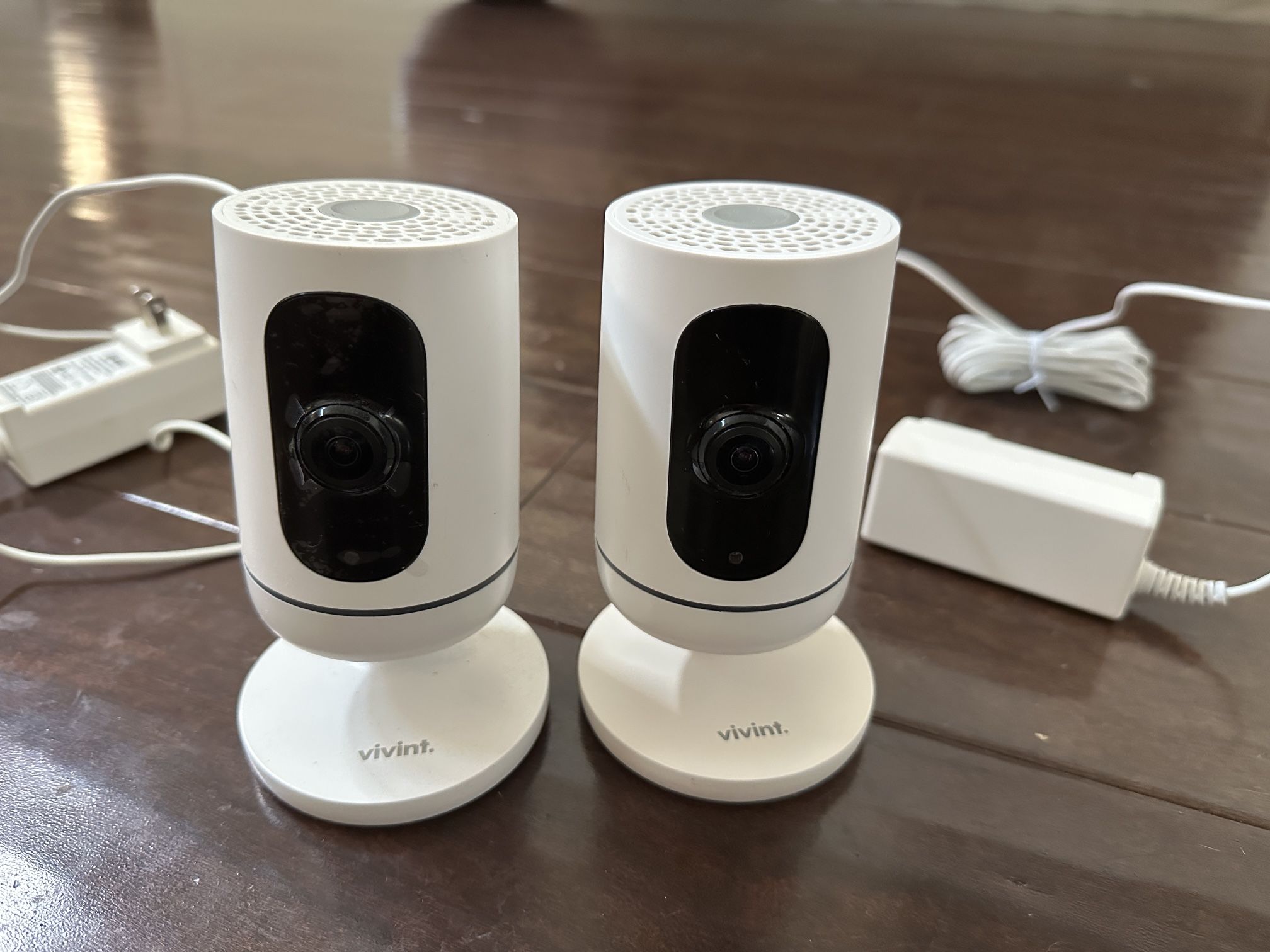 A Pair Of Vivint Smart Home Indoor Security Camera Gen1
