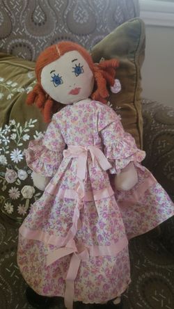 Lovely Vintage Cloth Doll