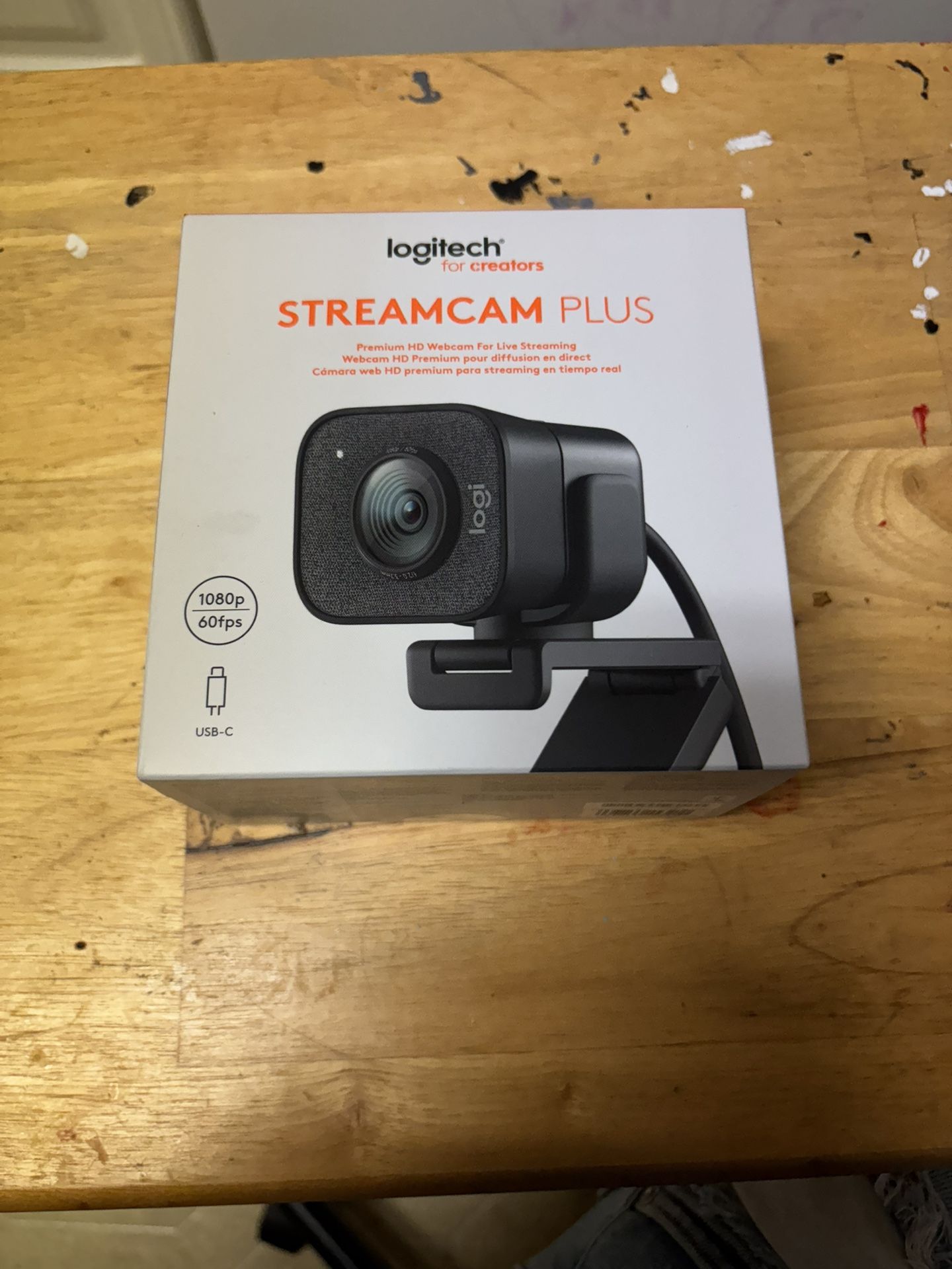 Logitech StreamCam Plus New In Bow