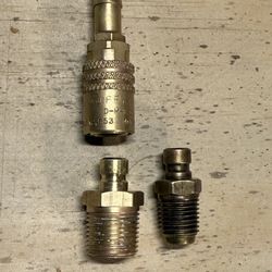 Jiffy-Matic, D-M-E Co, SVK, 400° max is a specialized quick disconnect coupling made by D-M-E Quick Connect With Two Plugs; Plastic Injection; Tools 