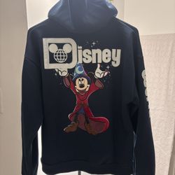 Disney sorcerer mickey Zip Up Hoodie 