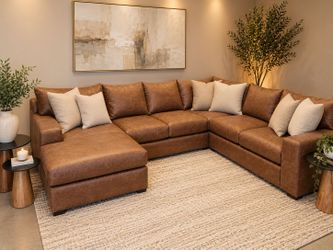 Comfortable custom made Sectional!!! 