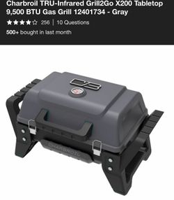 Tabletop grill charbroil