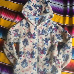 Sudadera Con Capucha De Niña Talla 7 De Disney Lilo Stitch