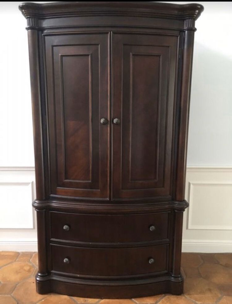 Solid Cherry wood Armoire /wardrobe