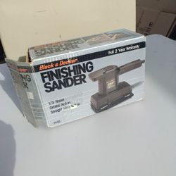 Black And Decker Finishing Sander